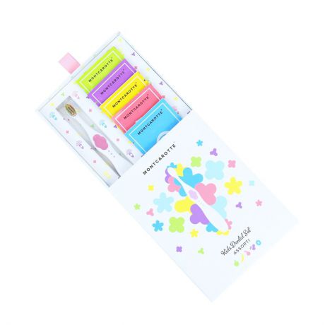 Подарочный набор Розовый детской косметики для зубов для детей