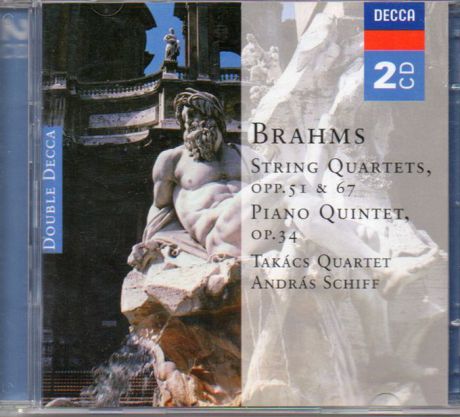 Takacs Quartet. Brahms: String Quartets & Piano Quintet (2 CD)