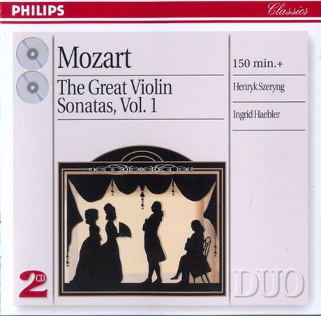 Ingrid Haebler. Mozart. The Great Violin Sonatas, Vol.1 (2 CD)