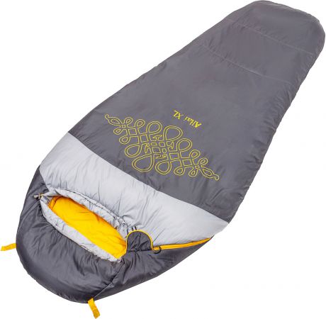 Спальный мешок Nova Tour Алтай -10 V3, левосторонняя молния, 96182, серый, размер XL (200 см)