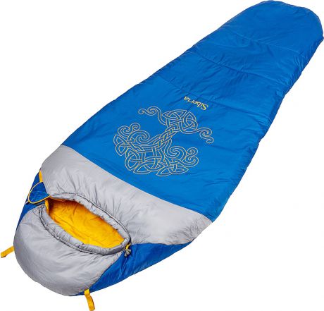 Спальный мешок Nova Tour Сибирь -20 V3, левосторонняя молния, 96184, синий, размер L (195 см)