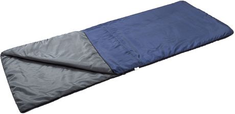 Спальный мешок Alaska Спасатель +15 СО, левосторонняя молния, 96598, темно-синий, размер M (180 см)
