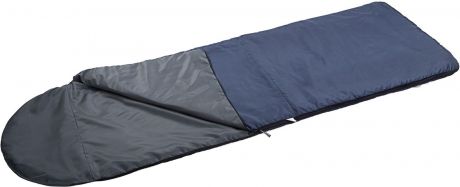 Спальный мешок Alaska Спасатель +15 СП, левосторонняя молния, 96599, темно-синий, размер M (180 см)