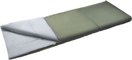 Спальный мешок Nova Tour Валдай +5, левосторонняя молния, 96594, темно-зеленый, размер L (195 см)
