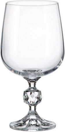 Набор бокалов для вина Crystalite Bohemia Sterna/Klaudie, 340 мл, 6 шт