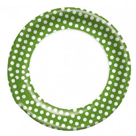 Набор одноразовой посуды Bulgaree Green Зеленый горох, разноцветный
