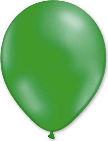 Воздушный шарик Miland, металлик темно-зеленый, 100 шт, 31 см