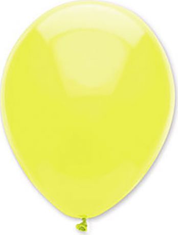 Воздушный шарик Miland, неон желтый, 100 шт, 28 см
