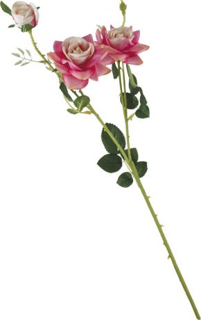 Цветы искусственные Волшебная страна "Роза", А3112, разноцветный