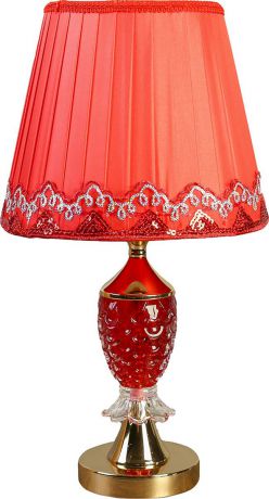 Настольный светильник Risalux Аравали, E27, 25W, 3733899, красный, 23 х 23 х 44,5 см