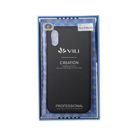 Чехол для сотового телефона Vili Клип-кейс iPhone XS Max, черный