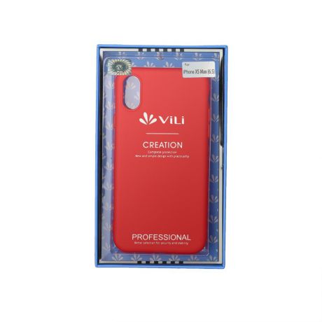 Чехол для сотового телефона Vili Клип-кейс iPhone XS Max, красный