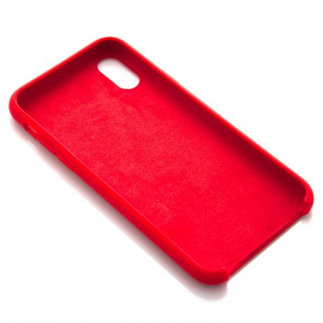 Чехол для сотового телефона Vili Клип-кейс Silicone case iPhone X, красный
