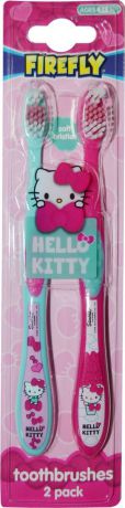 Hello Kitty Набор детских зубных щеток с резиновой вставкой 2 шт