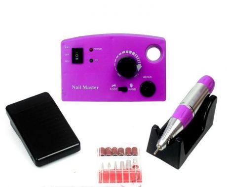 Аппарат для маникюра и педикюра ZUP Nail Master, фиолетовый