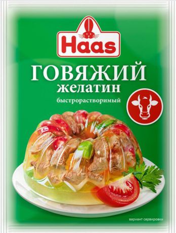 Желатин говяжий Haas, 20 г