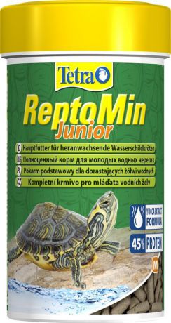 Корм для молодых водных черепах Tetra ReptoMin Junior, палочки, 100 мл