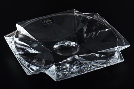 Конфетница Crystalite Bohemia 21,5 см, прозрачный