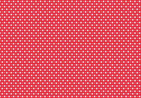 Упаковочная бумага Бриз "Белые звезды на красном", 1188-016, красный, 70 х 100 см
