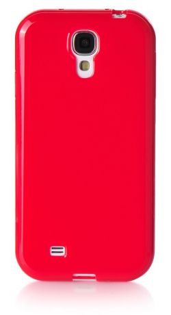 Чехол для сотового телефона iNeez накладка силикон мыльница 450170 для Samsung Galaxy S4, красный