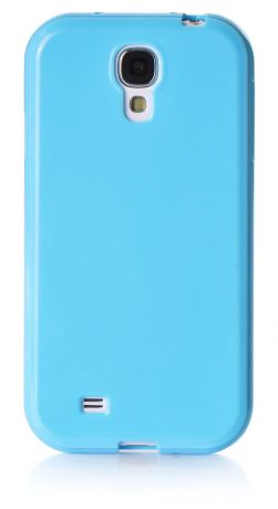Чехол для сотового телефона iNeez накладка силикон мыльница 480078 для Samsung Galaxy S4 mini, голубой