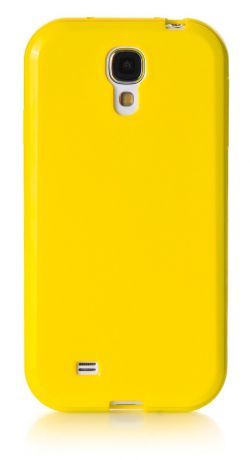 Чехол для сотового телефона iNeez накладка силикон мыльница 480085 для Samsung Galaxy S4 mini, желтый
