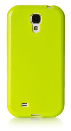 Чехол для сотового телефона iNeez накладка силикон мыльница 480083 для Samsung Galaxy S4 mini, салатовый