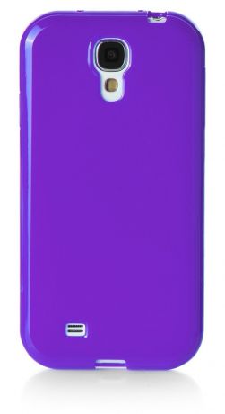 Чехол для сотового телефона iNeez накладка силикон мыльница 480081 для Samsung Galaxy S4 mini, фиолетовый
