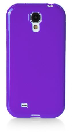 Чехол для сотового телефона iNeez накладка силикон мыльница 450174 для Samsung Galaxy S4, фиолетовый