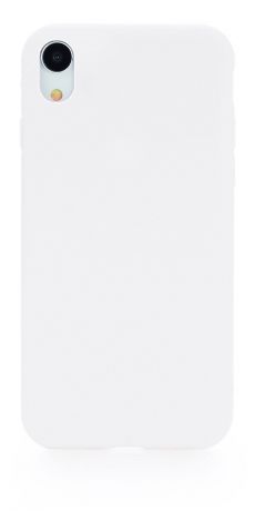 Чехол для сотового телефона Gurdini накладка Soft Lux силикон (13) для Apple iPhone XR 6.1", белый