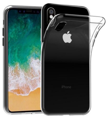 Чехол для сотового телефона Gurdini накладка силикон Ultra Twin 0.3 mm для Apple iPhone XS Max 6.5", прозрачный