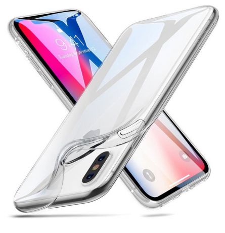 Чехол для сотового телефона Gurdini накладка силикон Ultra Twin 0.3 mm для Apple iPhone X/XS 5.8", прозрачный
