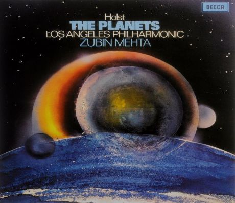 Los Angeles Philharmonic Orchestra Gustav Holst, Los Angeles Philharmonic Orchestra, Zubin Mehta. The Planets (LP)
