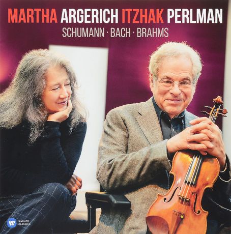 Марта Аргерих,Ицхак Перлман Martha Argerich & Itzhak Perlman. Schumann / Bach / Brahms (LP)