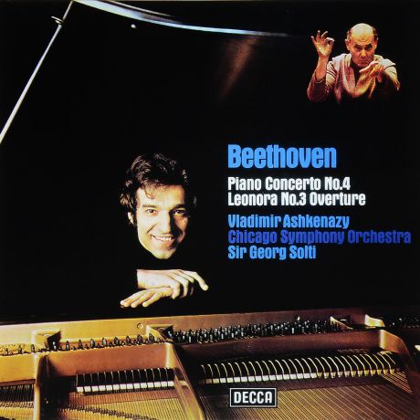 Ashkenazy, Vladimir Beethoven: Piano Concerto No.4. Overture "Leonore No.3" (LP)