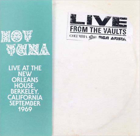 "Hot Tuna" Hot Tuna. Live At The New Orleans House (2 LP)
