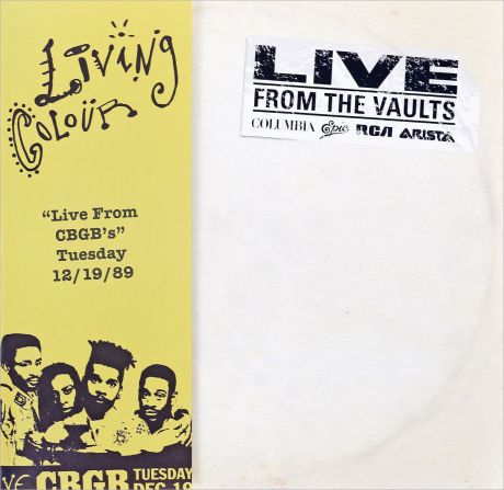 "Living Colour" Living Colour. Live At Cbgb