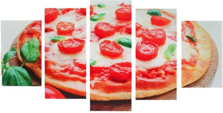 Картина Художественная мастерская Палитра "Пицца", модульная, 1325218, 75 х 135 см
