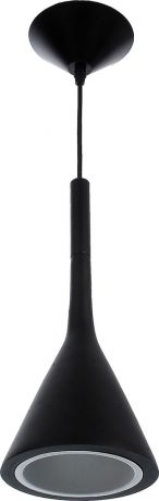 Подвесной светильник BayerLux Конус, E14, 15W, 2601627, черный, 16,5 х 16,5 х 30 см