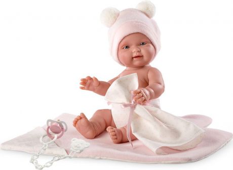 Кукла Llorens "Бэбита Роза", с одеялом