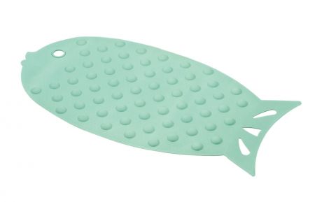 Мини-коврик для ванной Happy Baby FISH зеленый