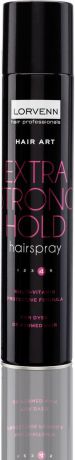 Лак для волос Lorvenn Hair Art Hair Spray, экстра сильная фиксация, 400 мл
