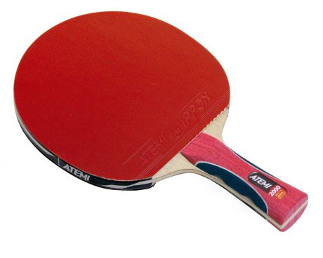 Ракетка для настольного тенниса Atemi ECO line, PRO2000AN, черный, красный