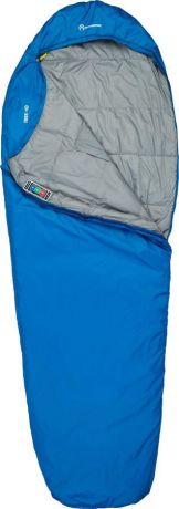 Спальный мешок Outventure Trek +10, S19EOUOS043-Z2, левосторонняя молния, синий, размер M-L