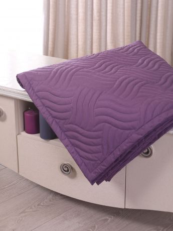 Покрывало FLAUM HOME COLOR LILAC, сиреневый