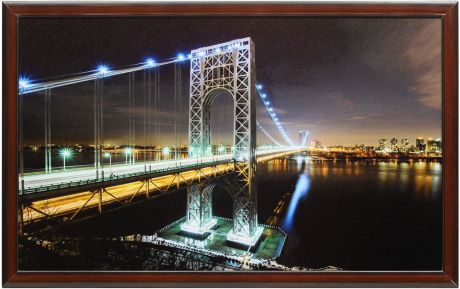 Картина Сюжет "Бруклинский мост", 1385831, 67 х 107 см