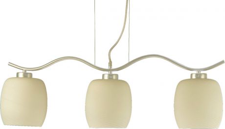 Подвесной светильник BayerLux Волна, E27, 60W, 2476759, белый, 80 х 16 х 100 см