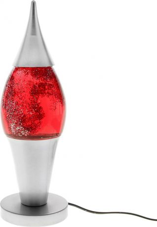Декоративный светильник Risalux Лава Капелька, E14, 833023, красный, 12 х 12 х 39 см