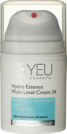 YEU Cosmetic Крем 24 часа Глобальное увлажнение кожи Hydro Essence Multi-Level Cream 24, 50 мл