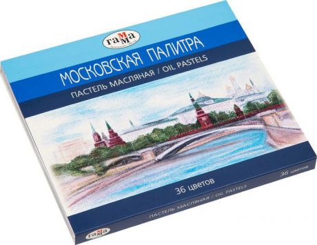 Пастель Гамма "Московская палитра", 185439, 36 цветов